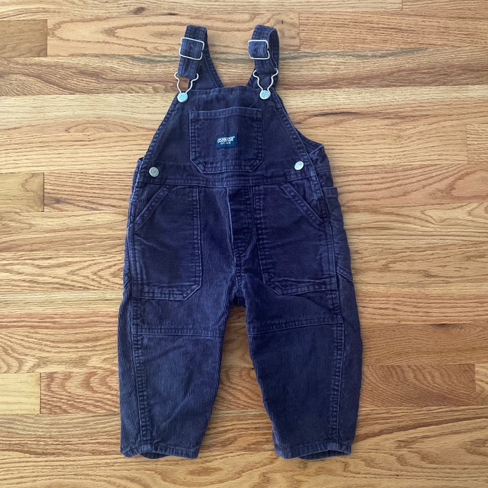 Vintage OshKosh Navy Corduroy Overalls